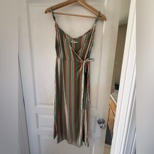 O'Neill Multicolor Striped Maxi Dress